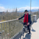 Mario Venzago auf Fahrrad in Bern